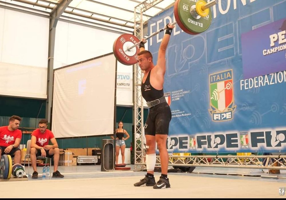 Atleta Mak Training ai campionati italiani FIPE